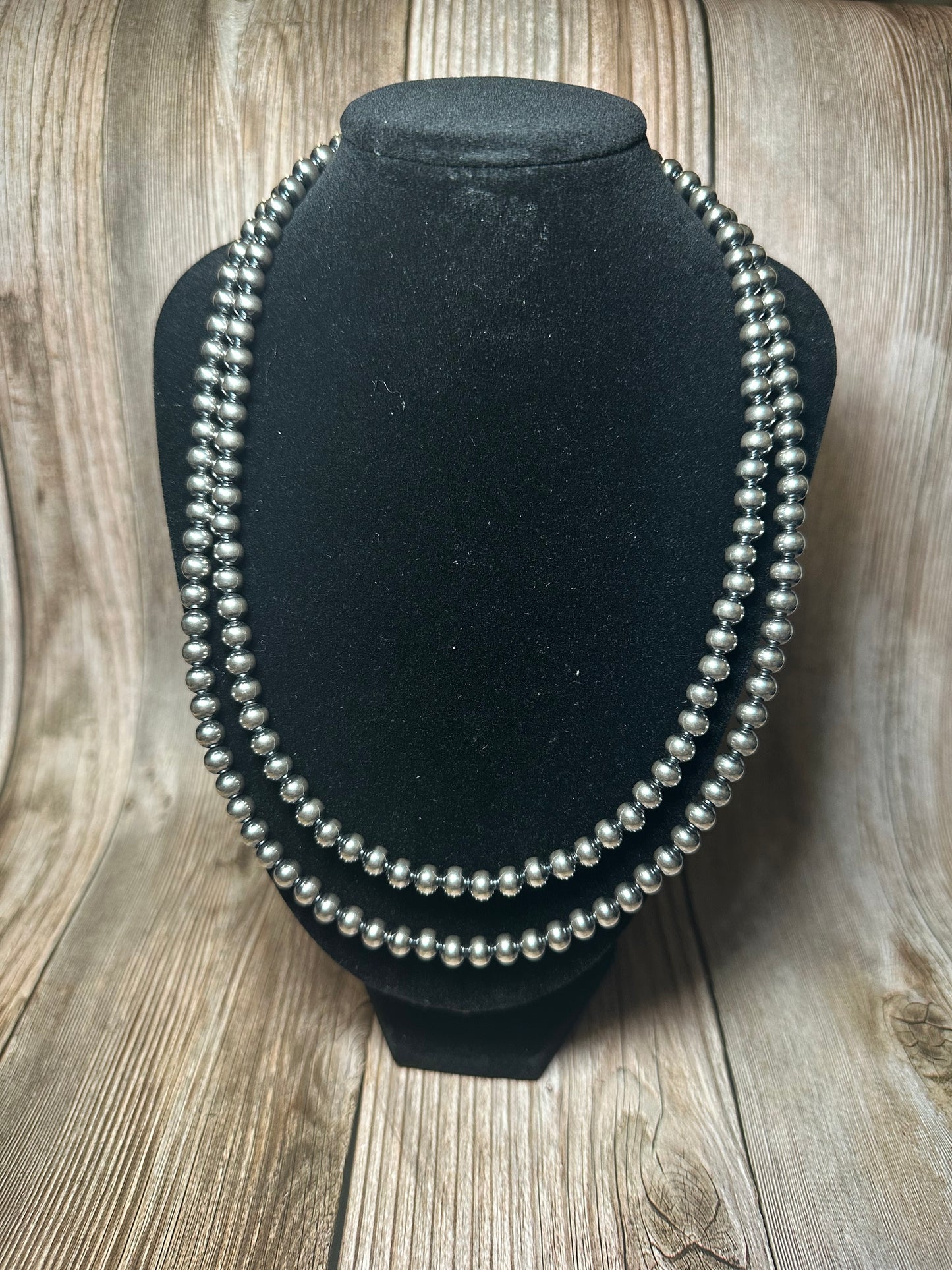 6mm Build Your Own Sterling Silver Pearls Necklace 14"-24"