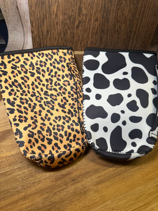 Animal Print Tumbler Drink Sleeve/Cooler