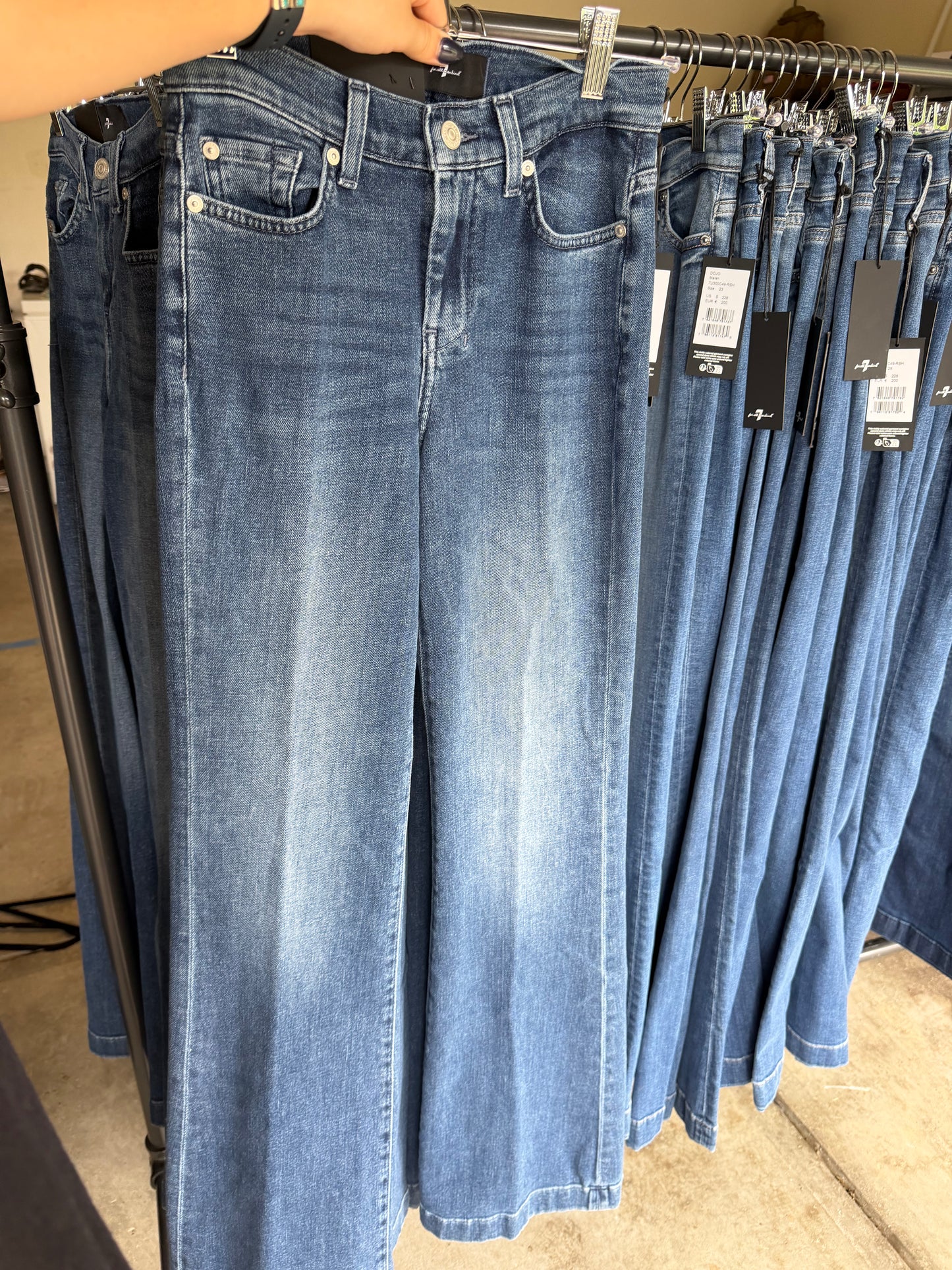 7 FOR ALL MANKIND DOJO JEANS - Flux