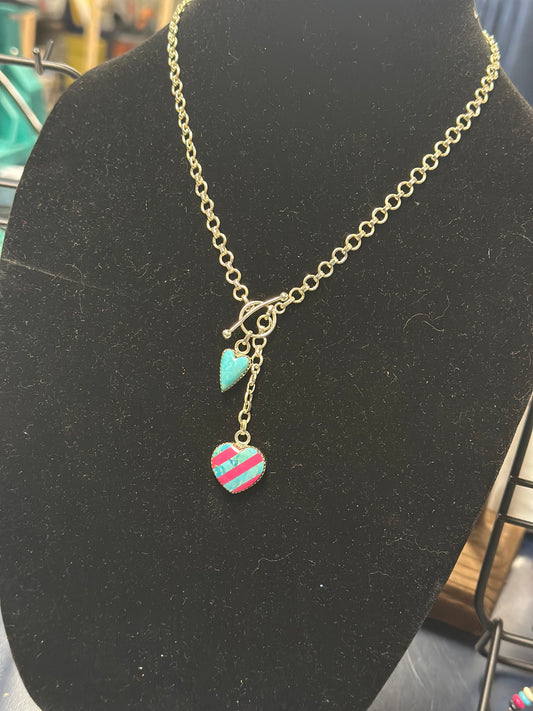 Way To Your Heart Checkered & Stripe Necklaces