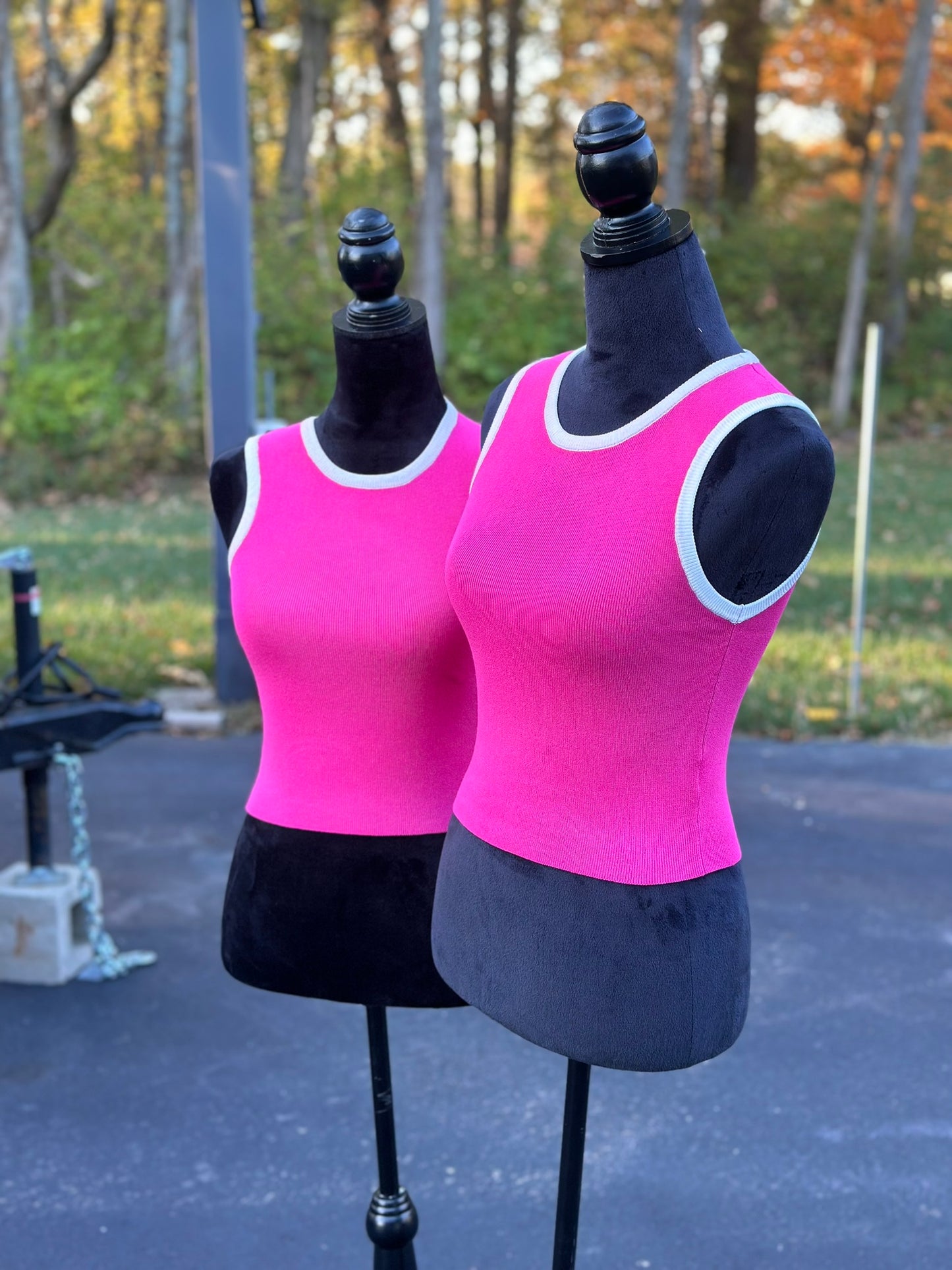 Ribbed Knit Tank Top