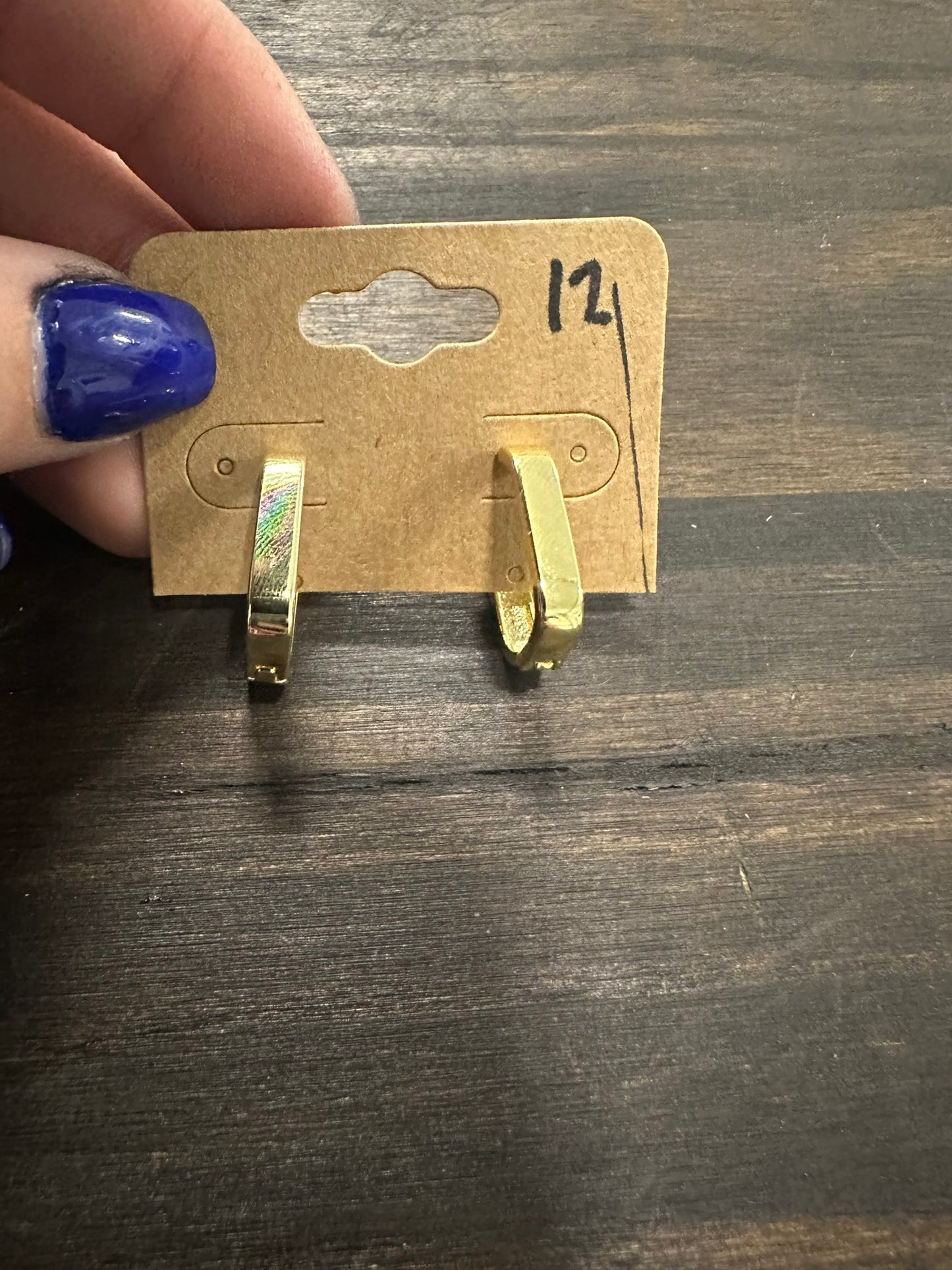 Gold Filled Hoop Earrings, Classic Oval Hoops in Gold w/ Click Lock Closure Lightweight Tube Minimalist Earrings U Shaped Hoops