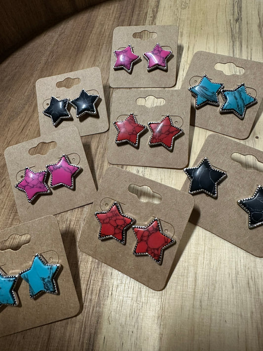 Star Stud Earrings