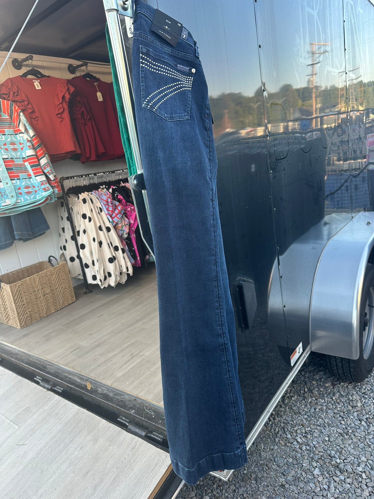 7 FOR ALL MANKIND DOJO JEANS - 1BR