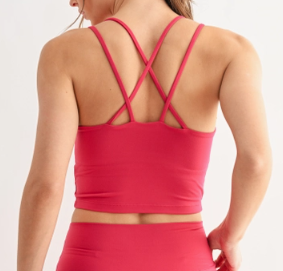 Venice Cloud Light Criss-Cross Sports Bra