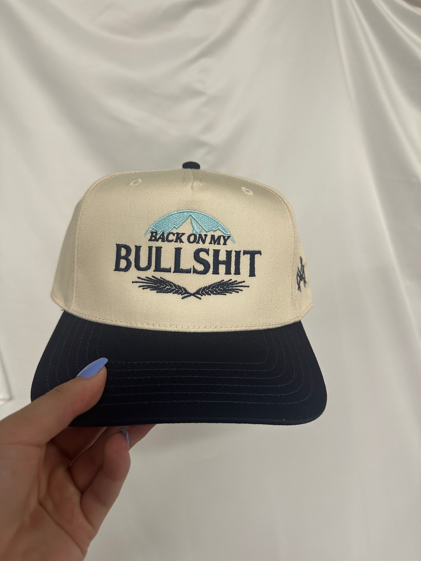 MHC Back on My Bullshit Trucker Hat - Mountains