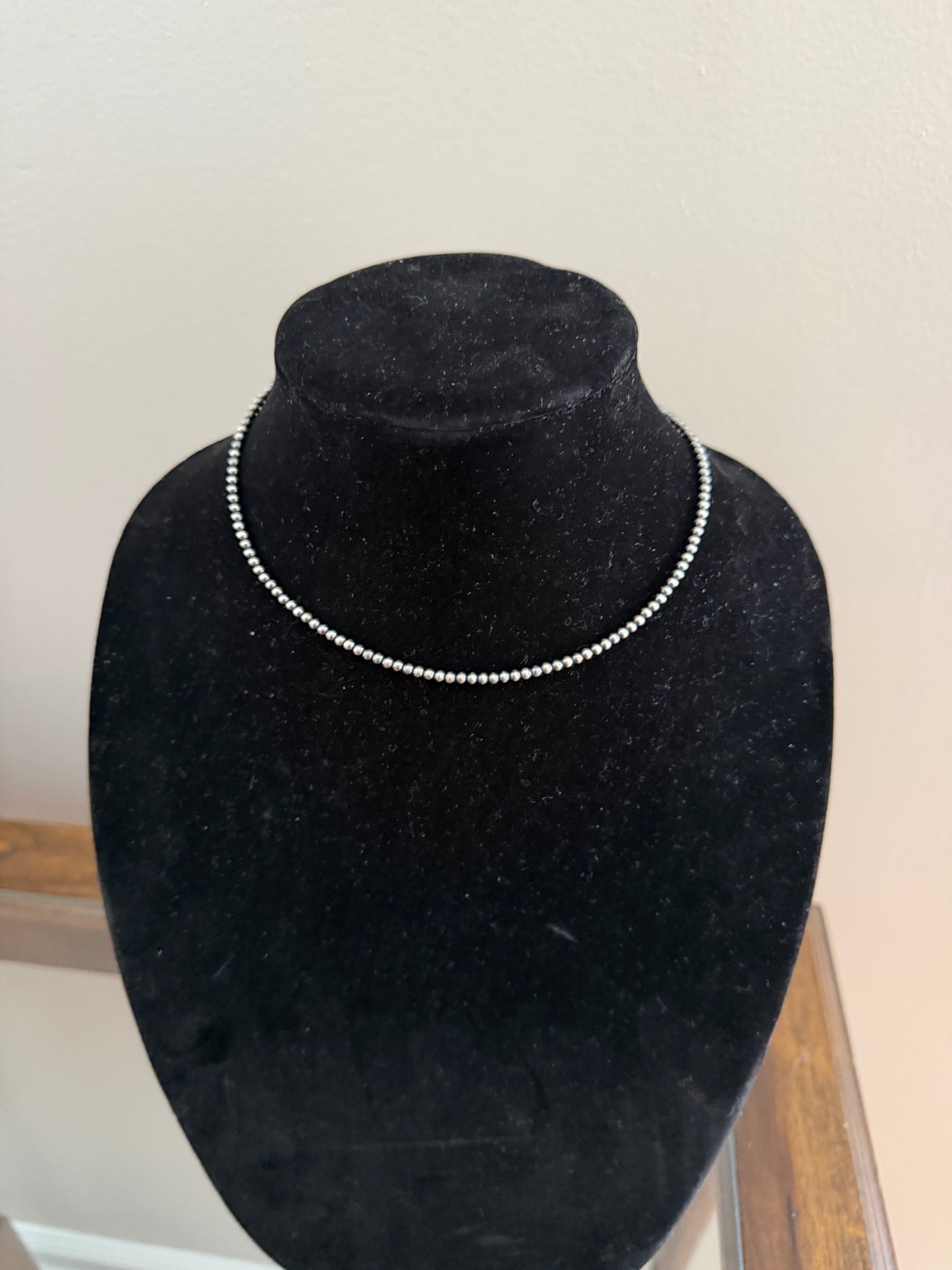 3mm build your own sterling silver pearl necklace