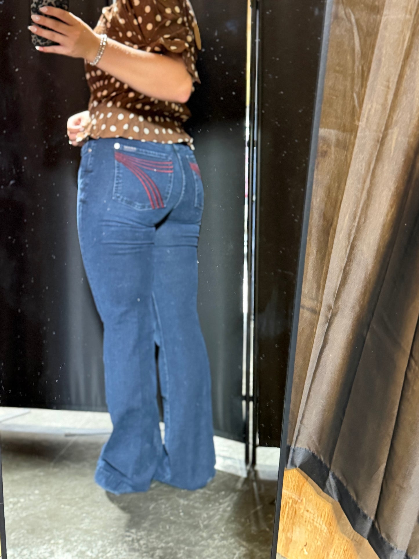 7 FOR ALL MANKIND DOJO JEANS  -  SHADOW LEAF - 3S2