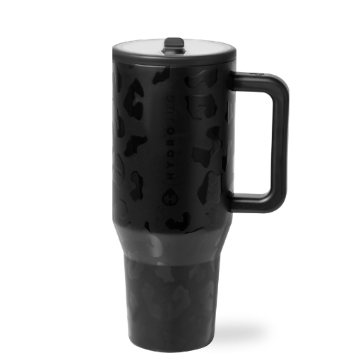 Black Leopard 32oz Hydro Jug