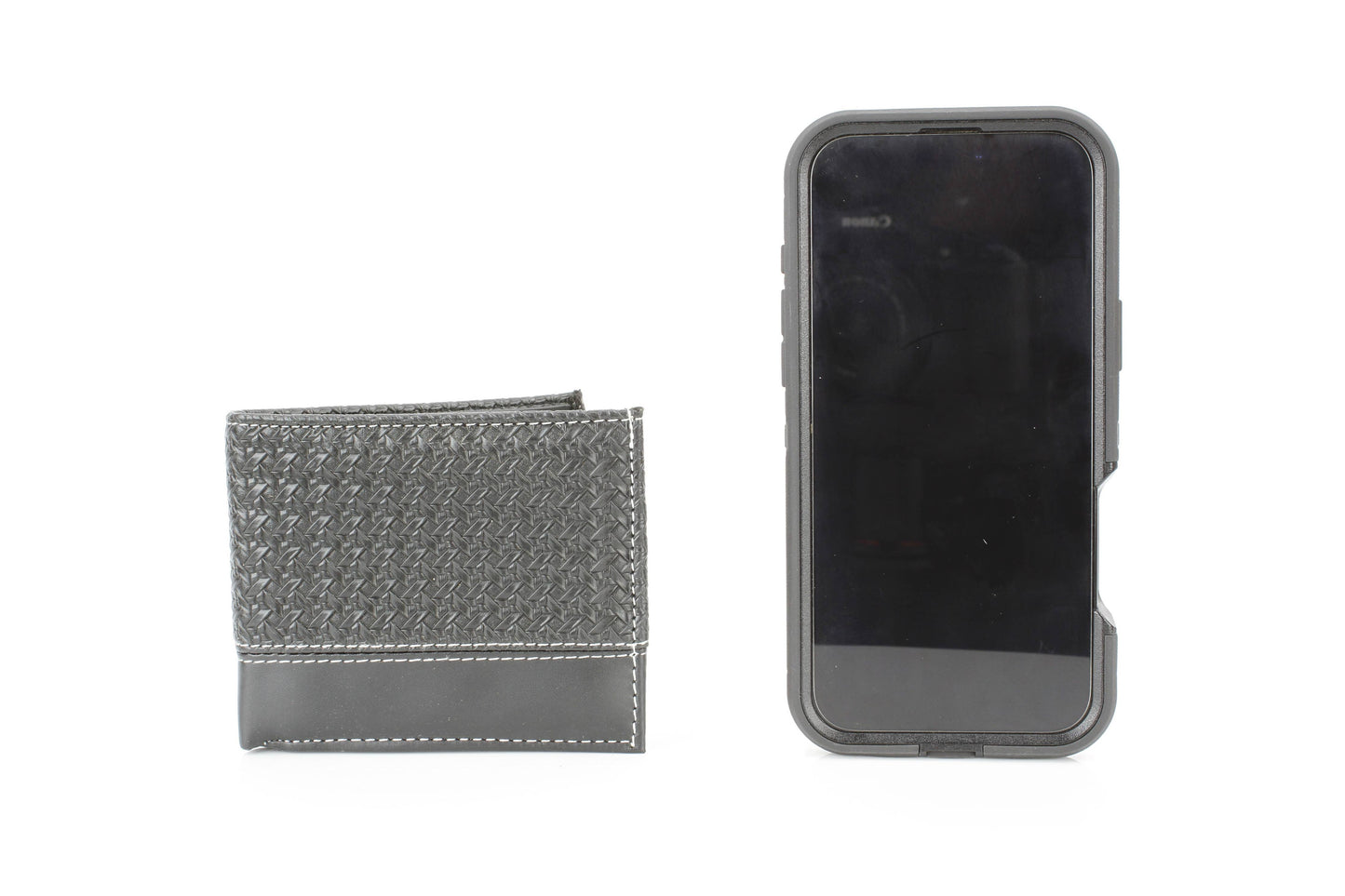 Vegan Braided Wallet with Plain Strip VL 901