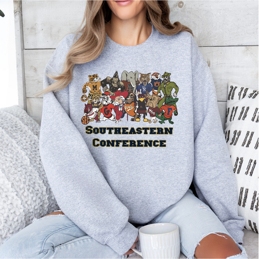 Southeastern Conference Tshirt/Crewneck