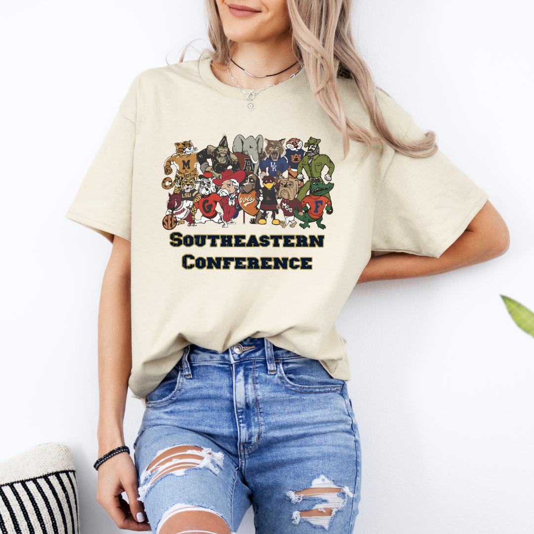 Southeastern Conference Tshirt/Crewneck