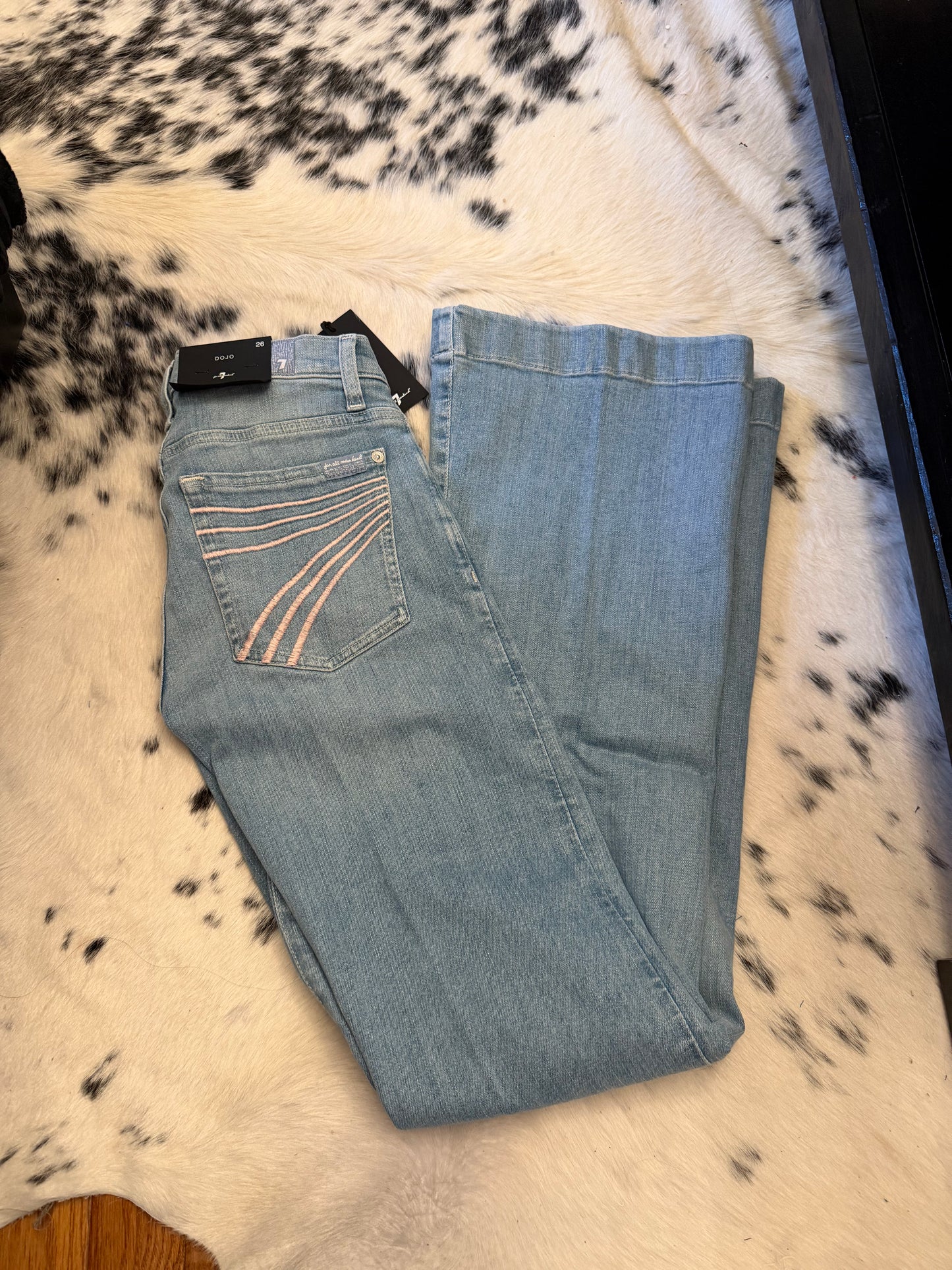 7 FOR ALL MANKIND DOJO JEANS  - INDIGO BLOOM