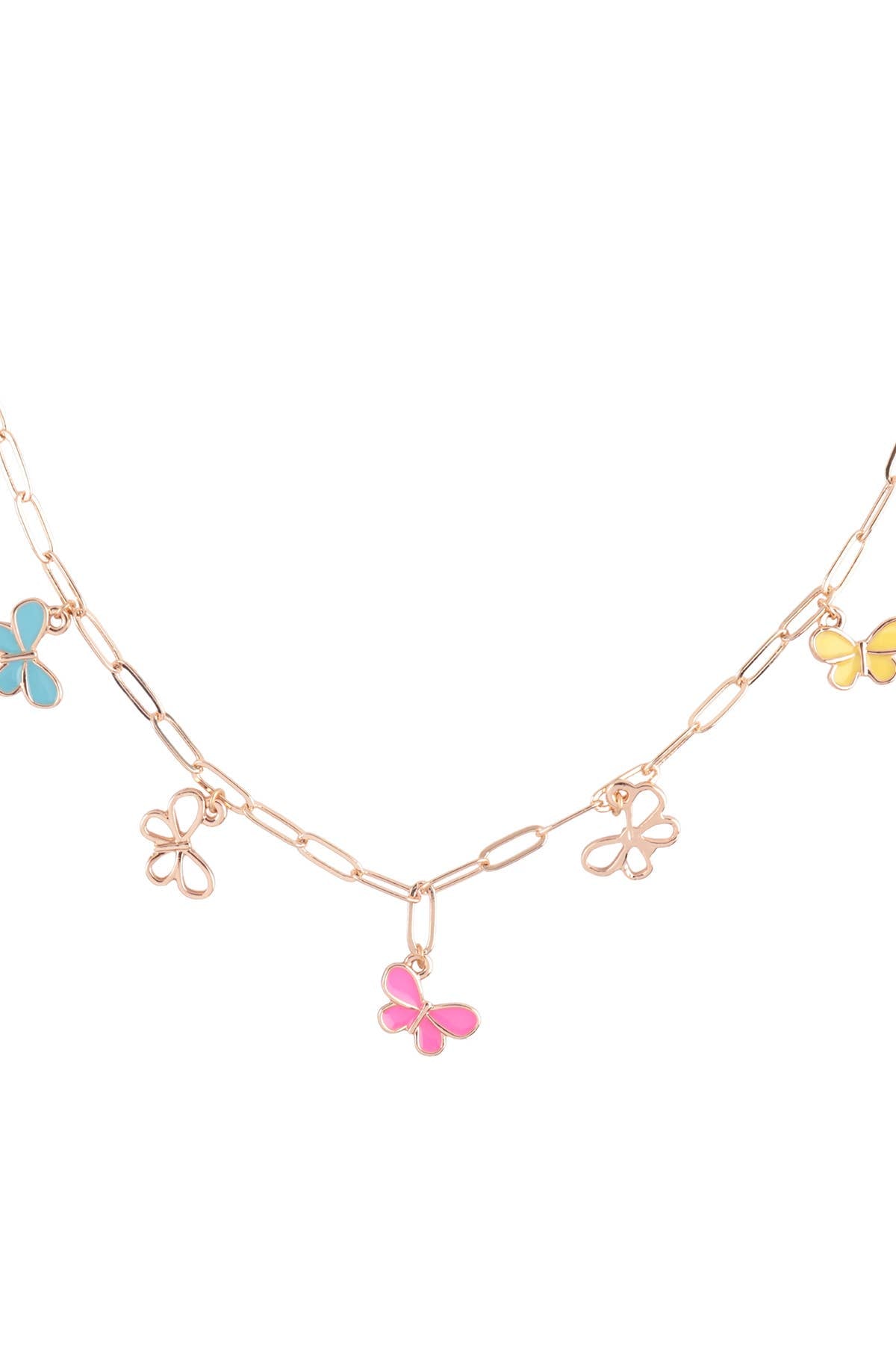 BUTTERFLY DAINTY CHARM NECKLACE