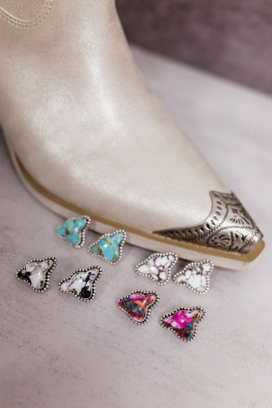 Lil Cow Slab Earrings