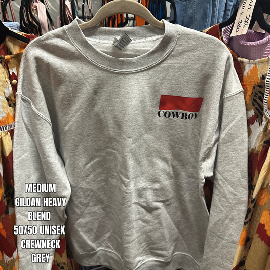 Cowboy Crewneck *1 available