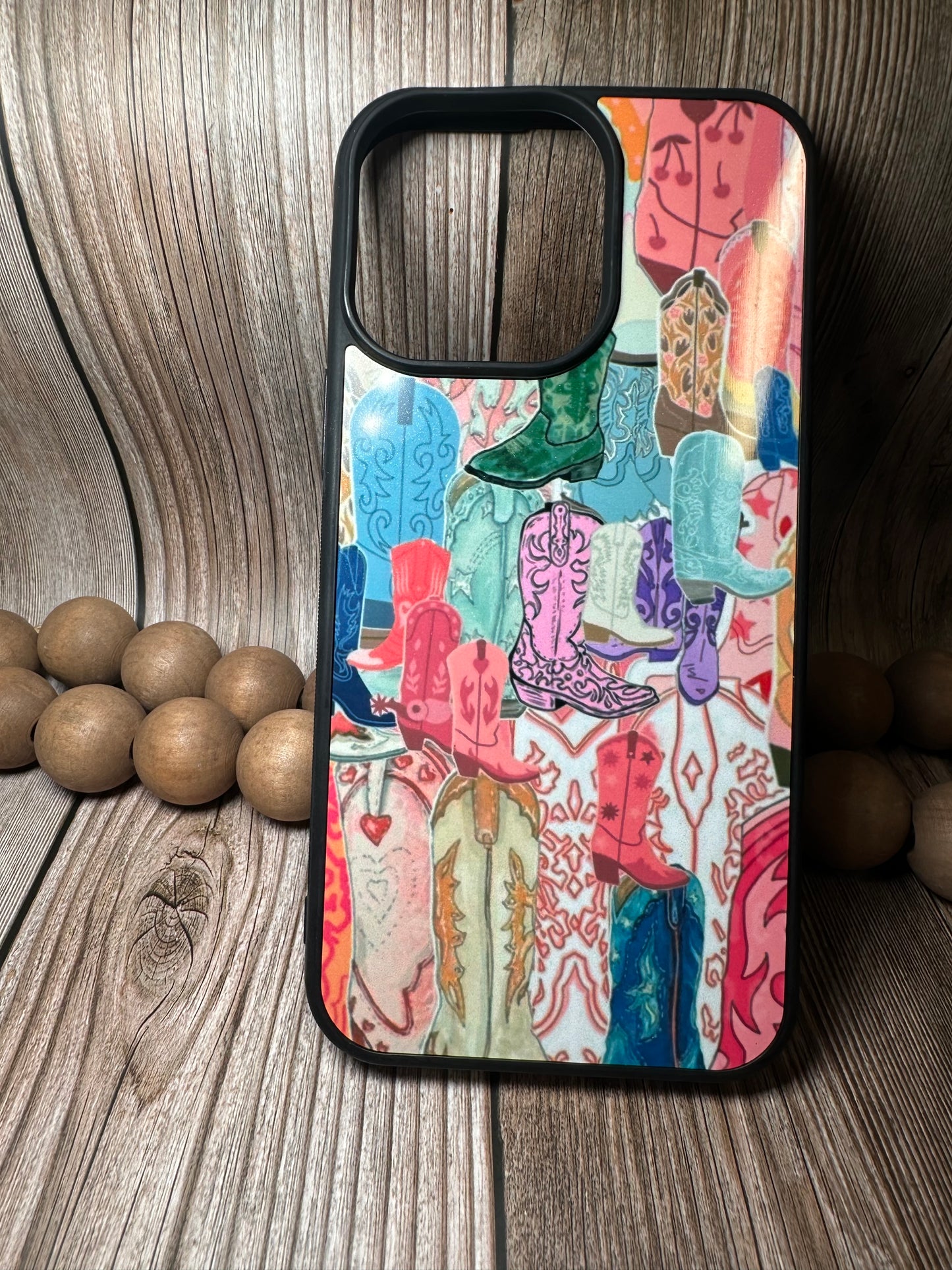 western chic coquette pressed phone case *6OPTIONS *15SIZES