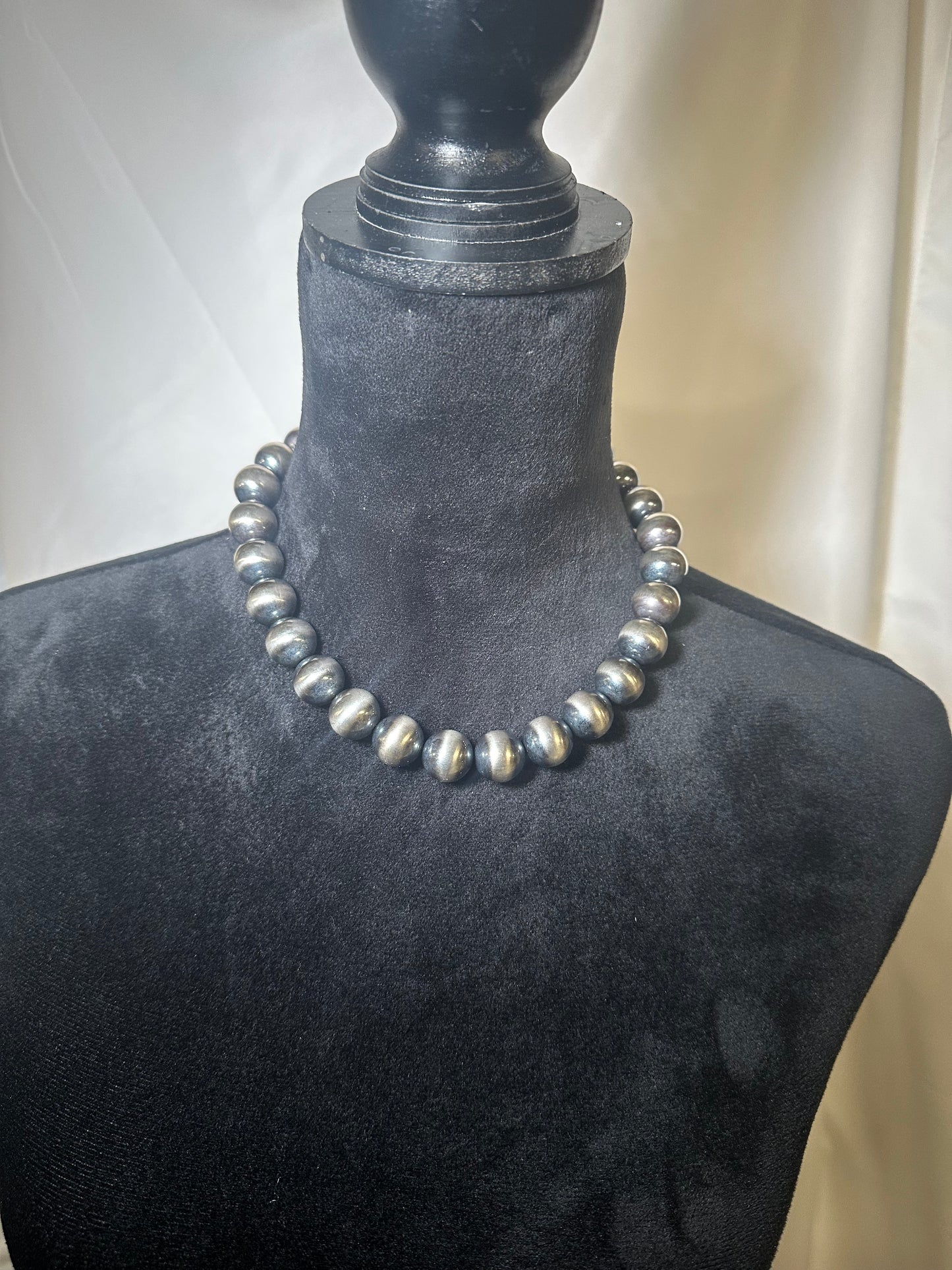 16mm Build Your Own Sterling Silver Pearls Necklace 14"-24"