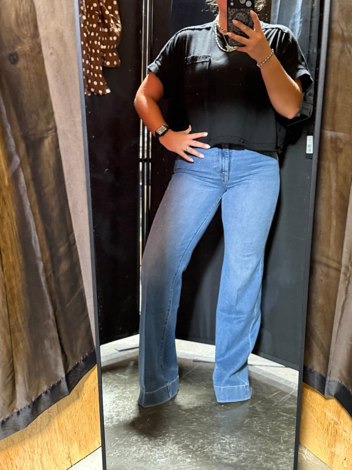 7 FOR ALL MANKIND MODERN DOJO JEANS  -  MARINE - 3VN
