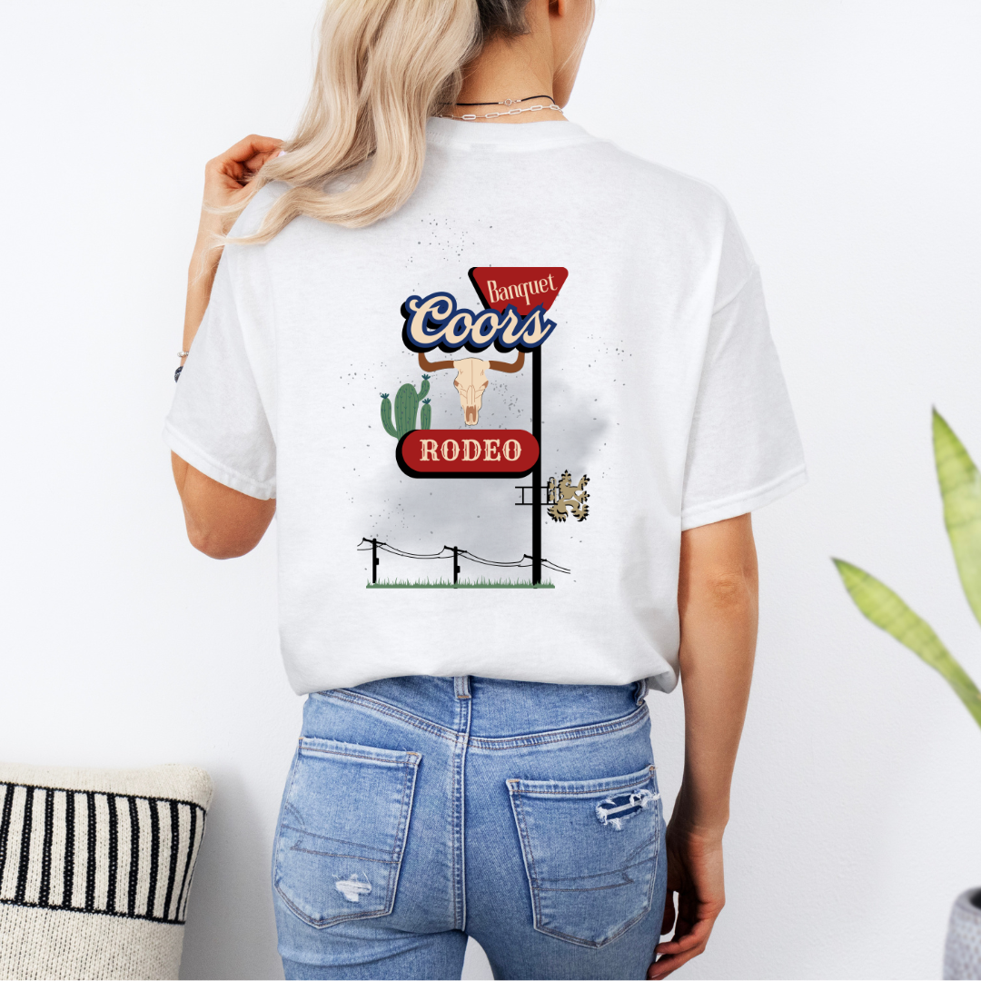 Coors banquet Rodeo Tshirt