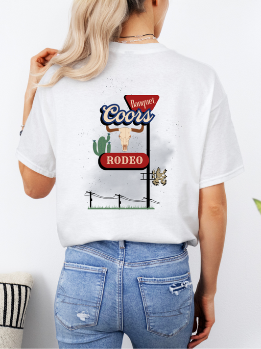 Coors banquet Rodeo Tshirt