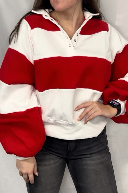 Everly Striped Pullover