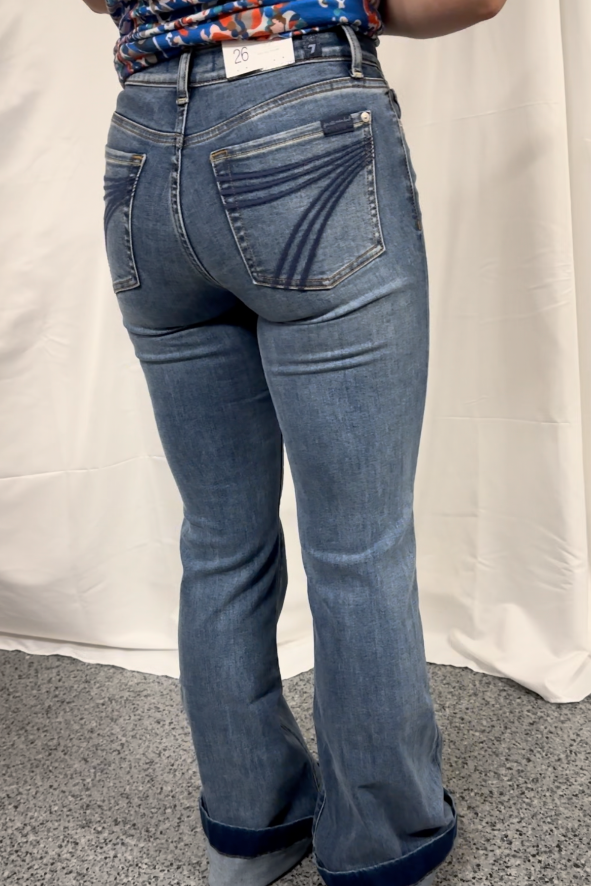 7 FOR ALL MANKIND DOJO JEANS 36"  - DLU