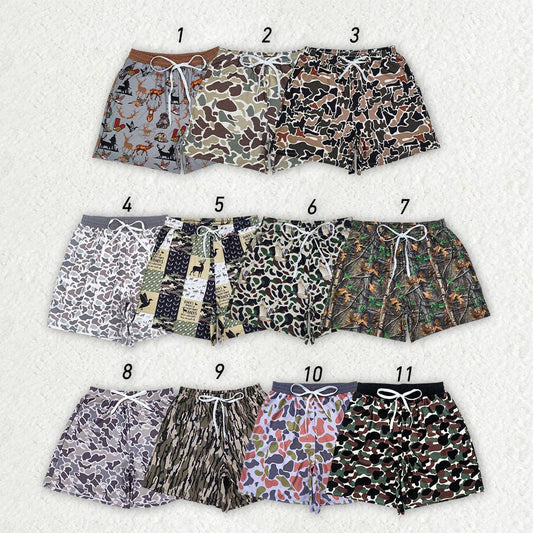 Mens Camouflage Shorts
