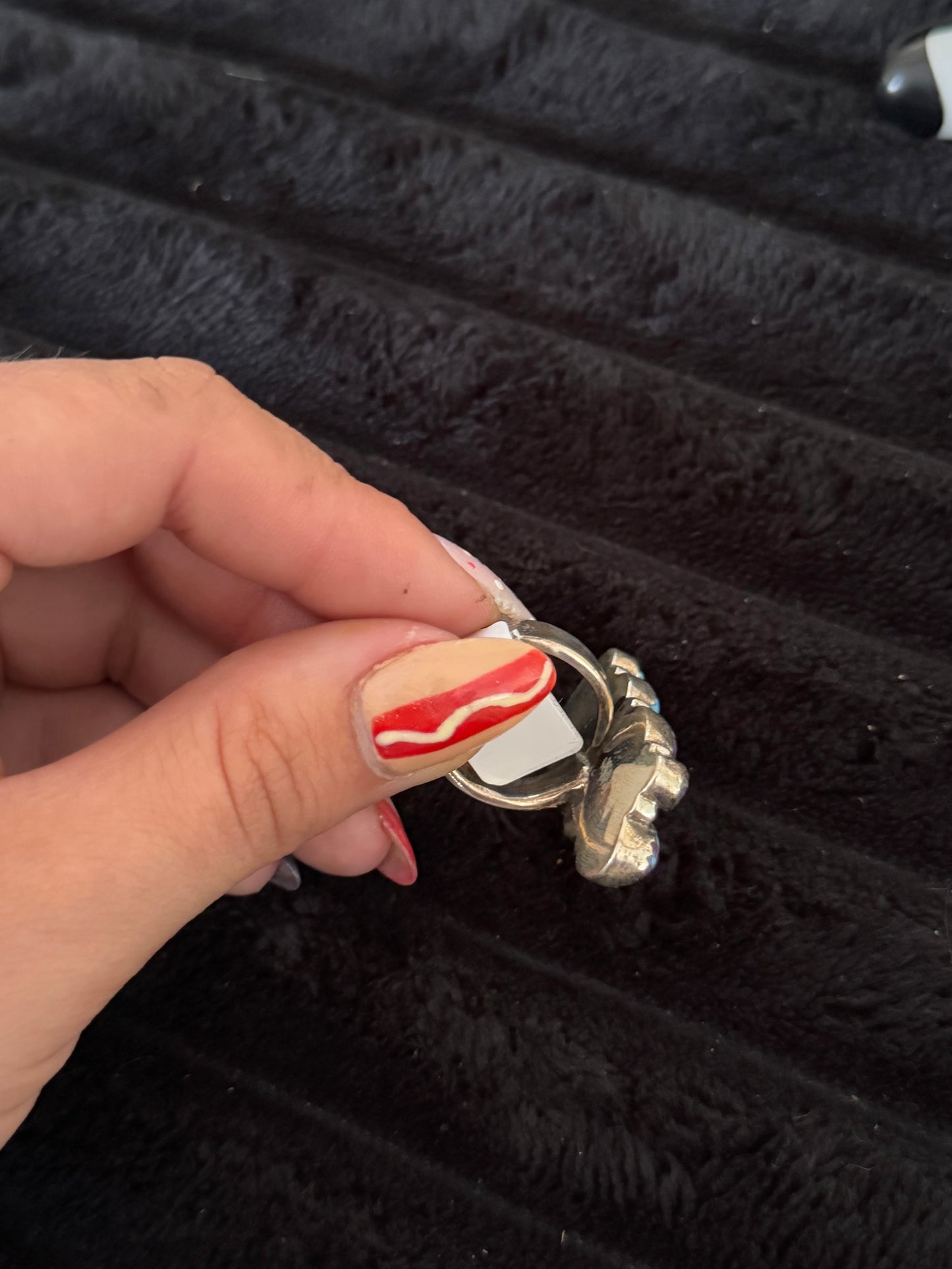 Hada Collection Purple Mojave Adjustable Ring