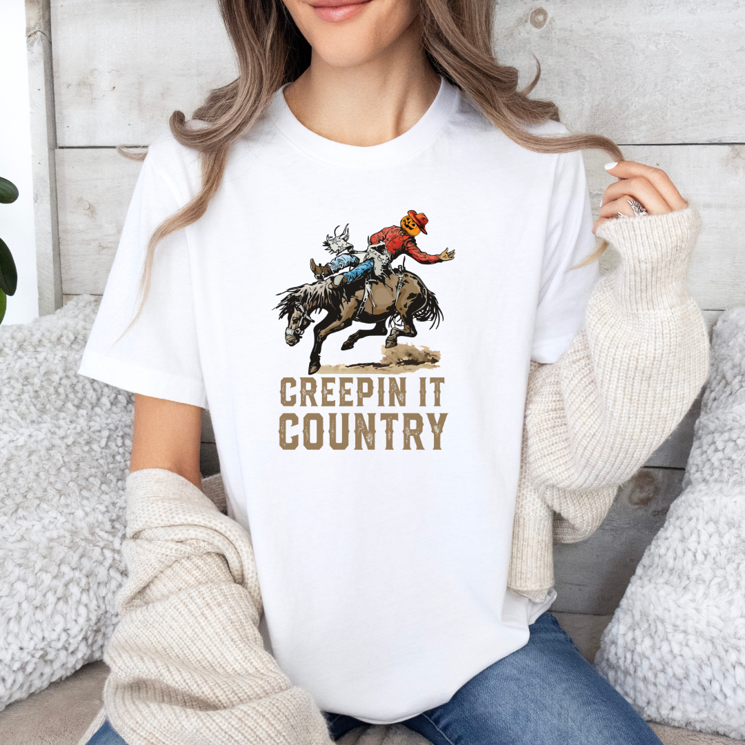 CREEPIN IT COUNTRY TSHIRT/CREWNECK