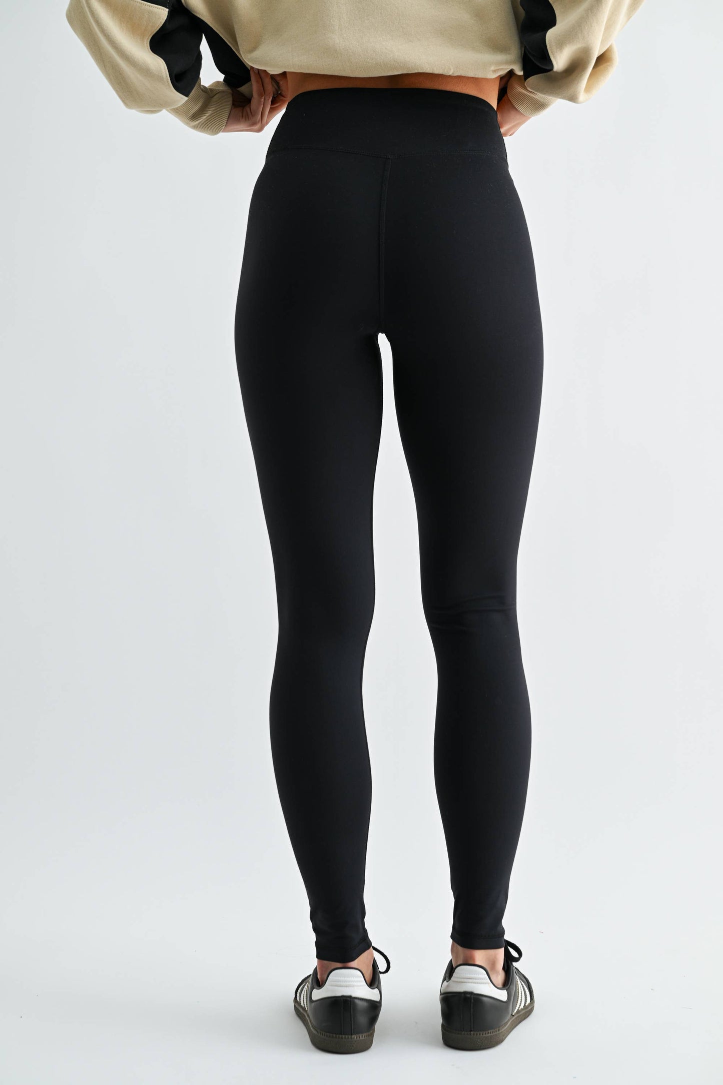 Venice Crossover Waist Leggings