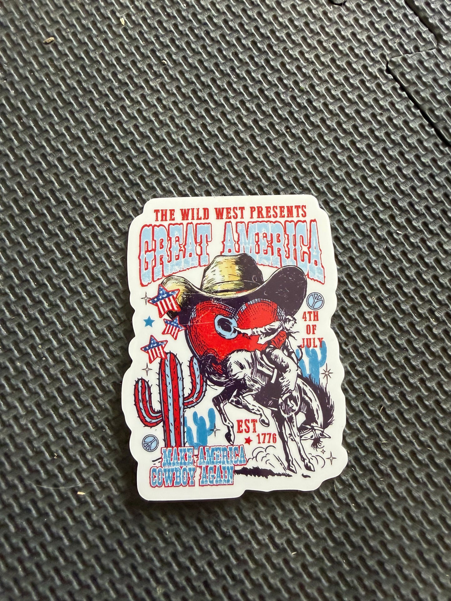 great america - die cut sticker