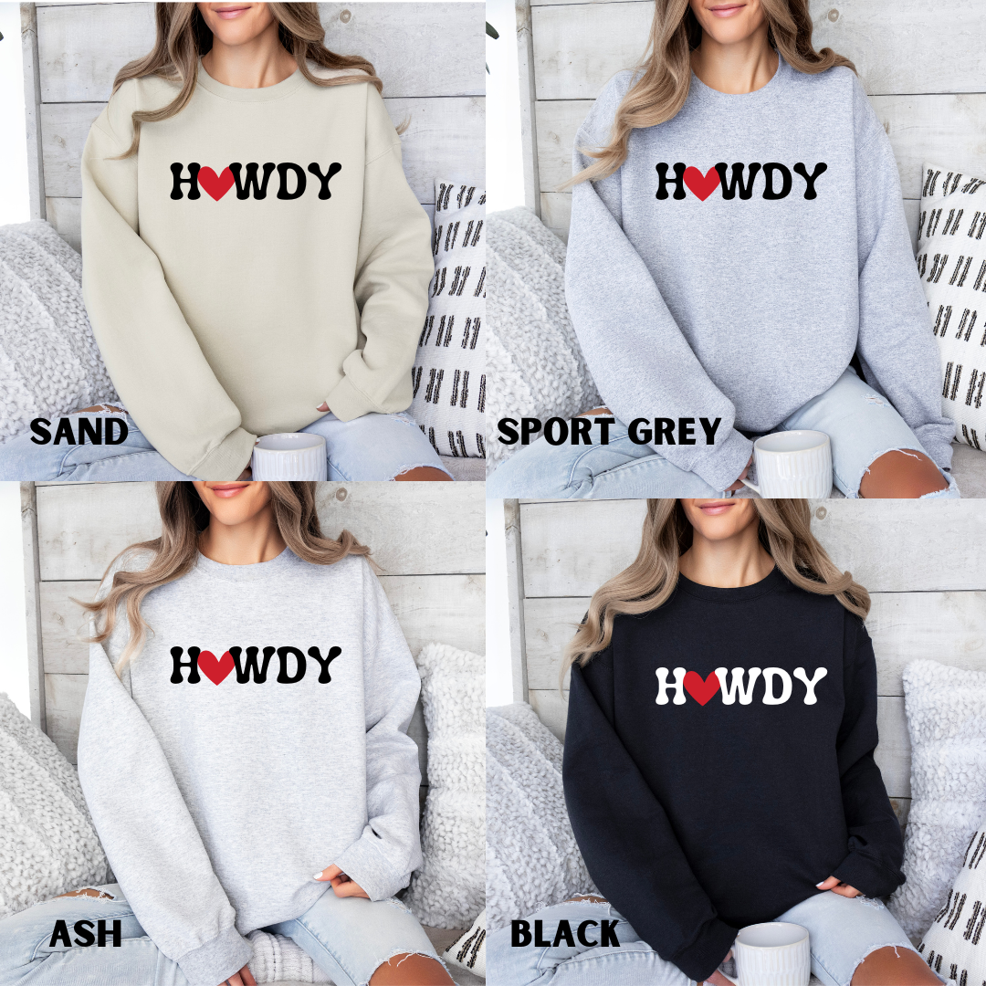 Howdy Crewneck