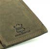 Gator Print Pebbled Grain Water Buffalo Rodeo Wallet 1726