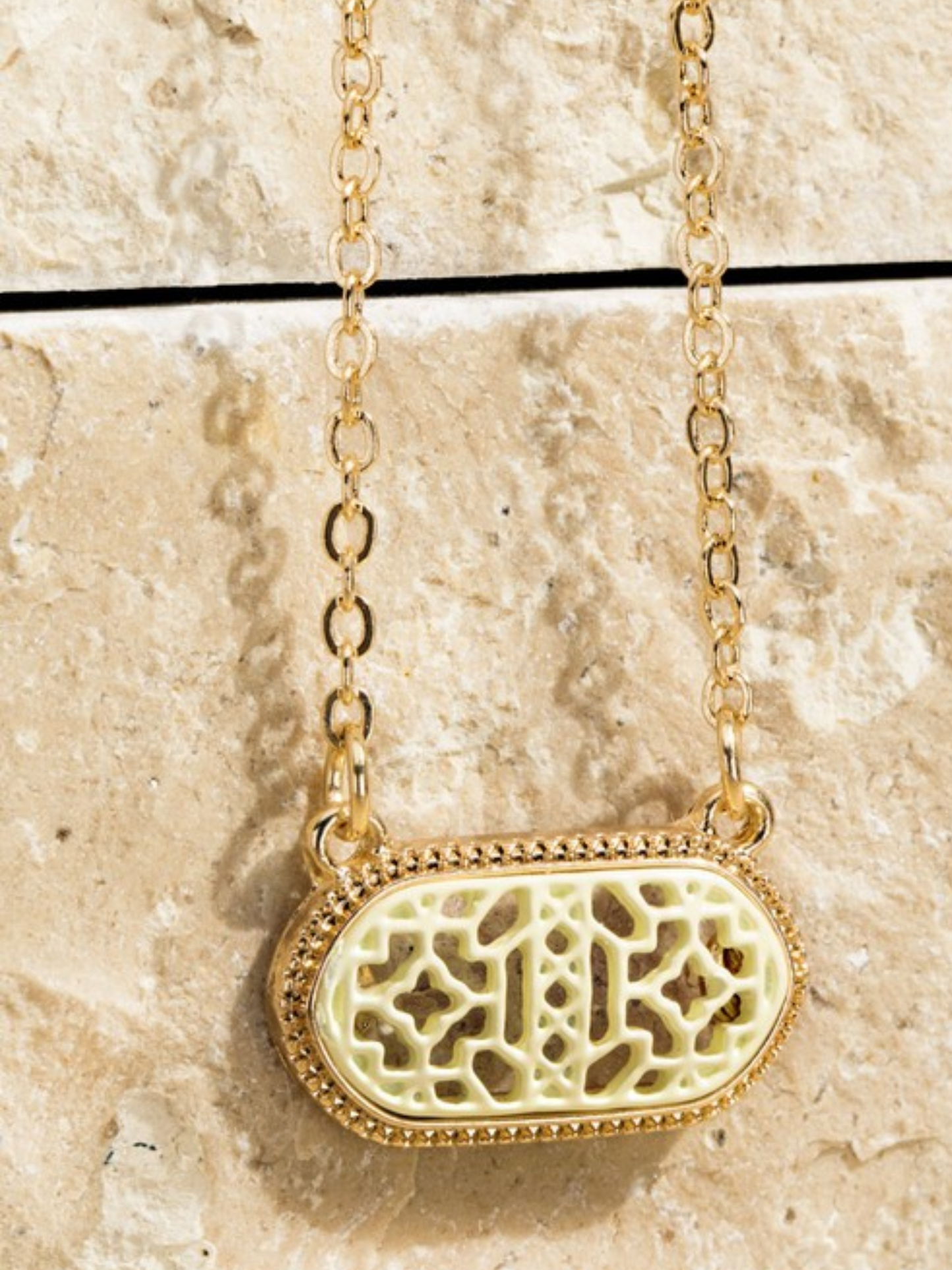 Patterned Necklace