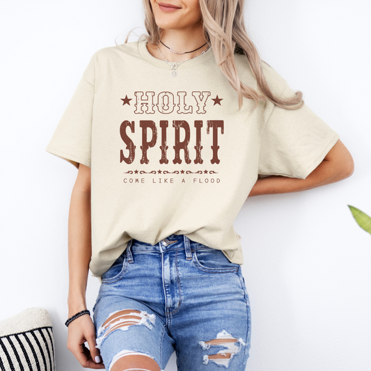 HOLY SPIRIT COME LIKE A FLOOD TSHIRT/CREWNECK