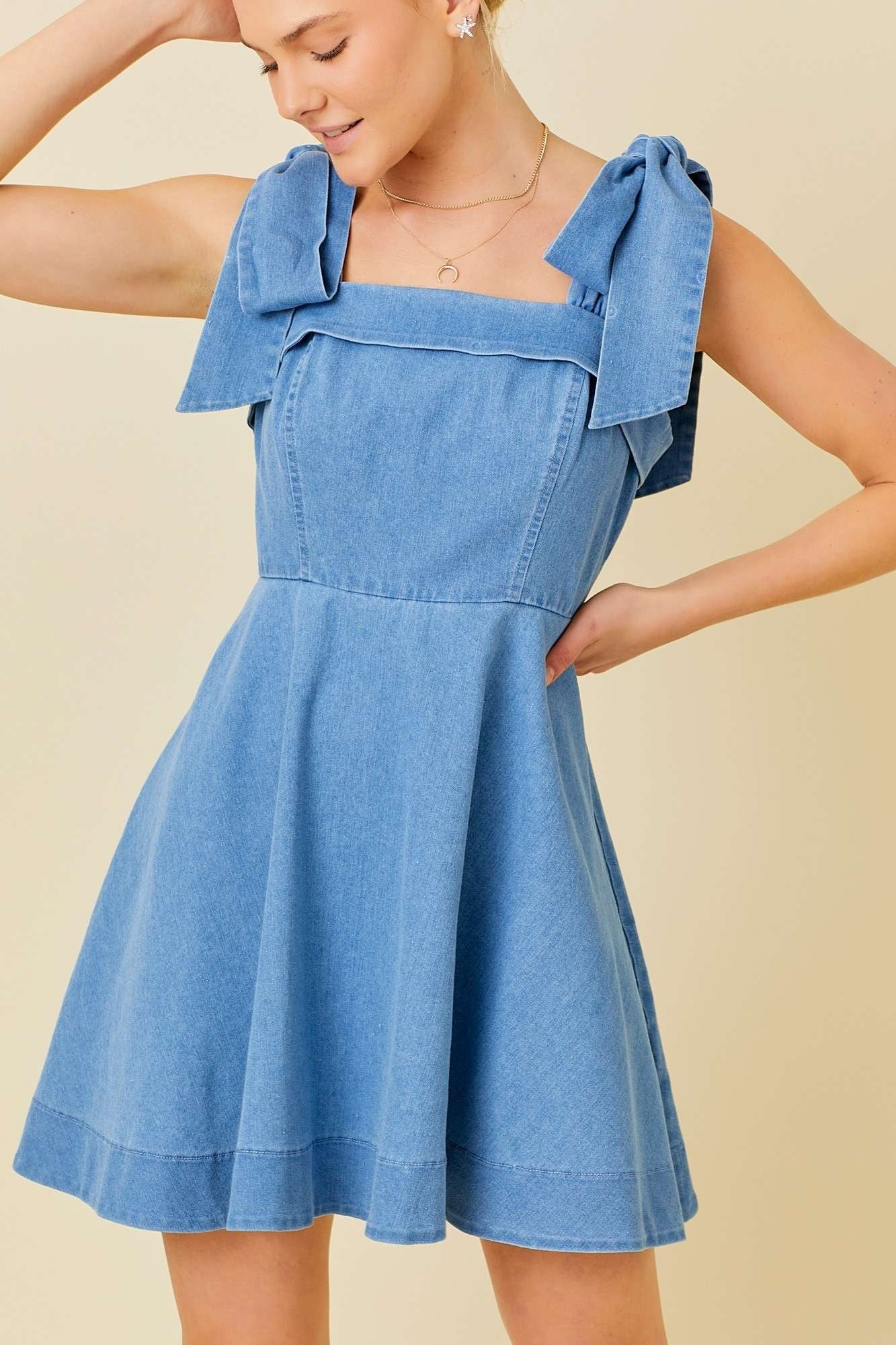 Denim Mini Dress