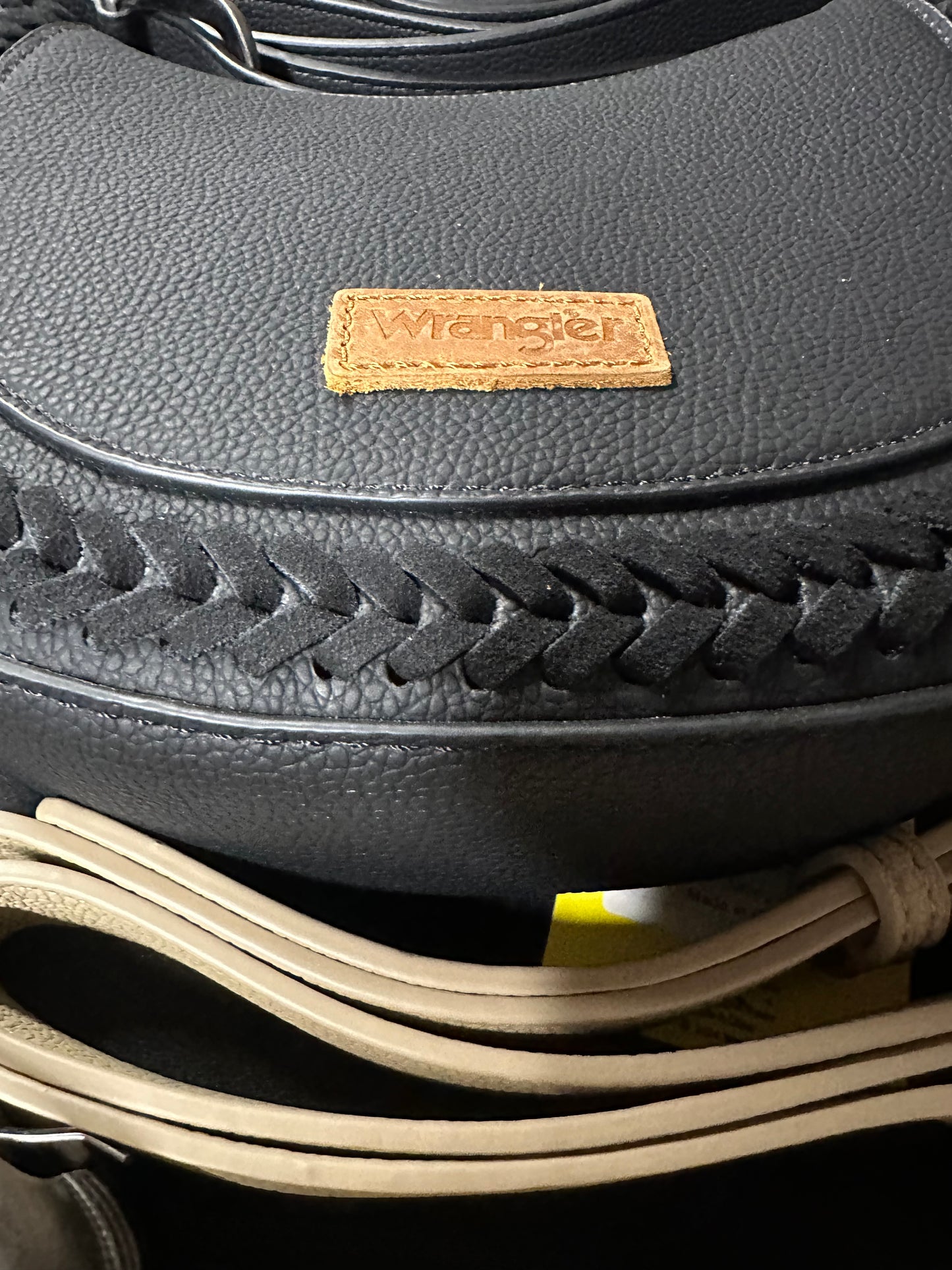 Wrangler Whipstitch Crescent Crossbody