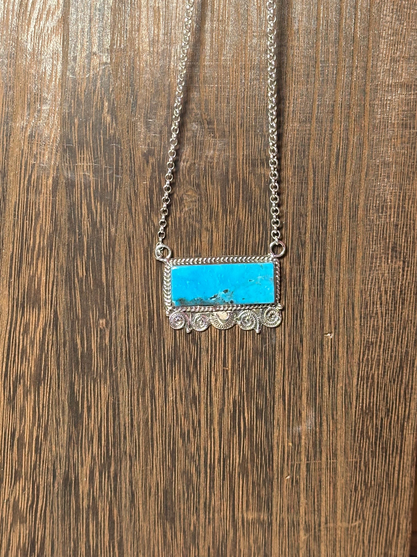 Handmade Sterling Silver Bar Necklaces