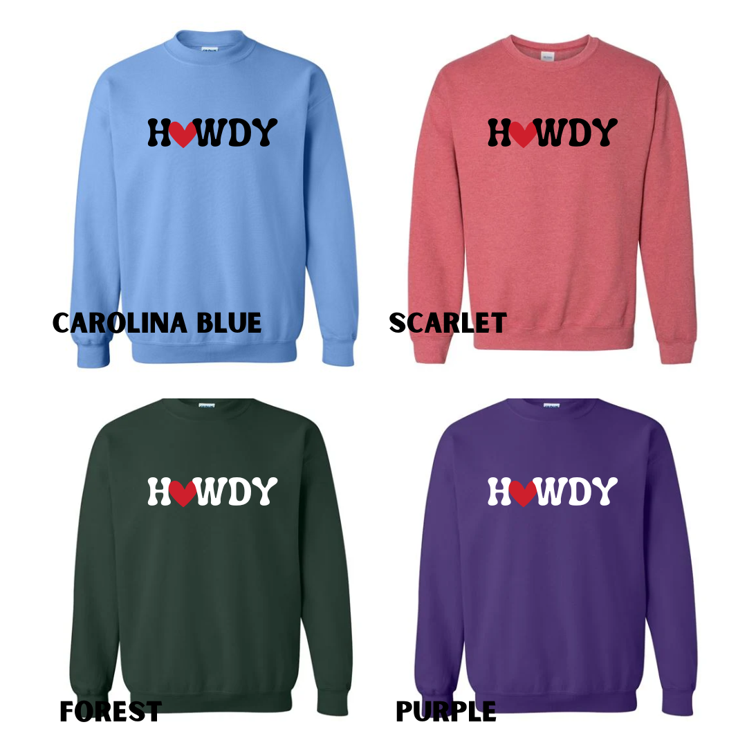 Howdy Crewneck