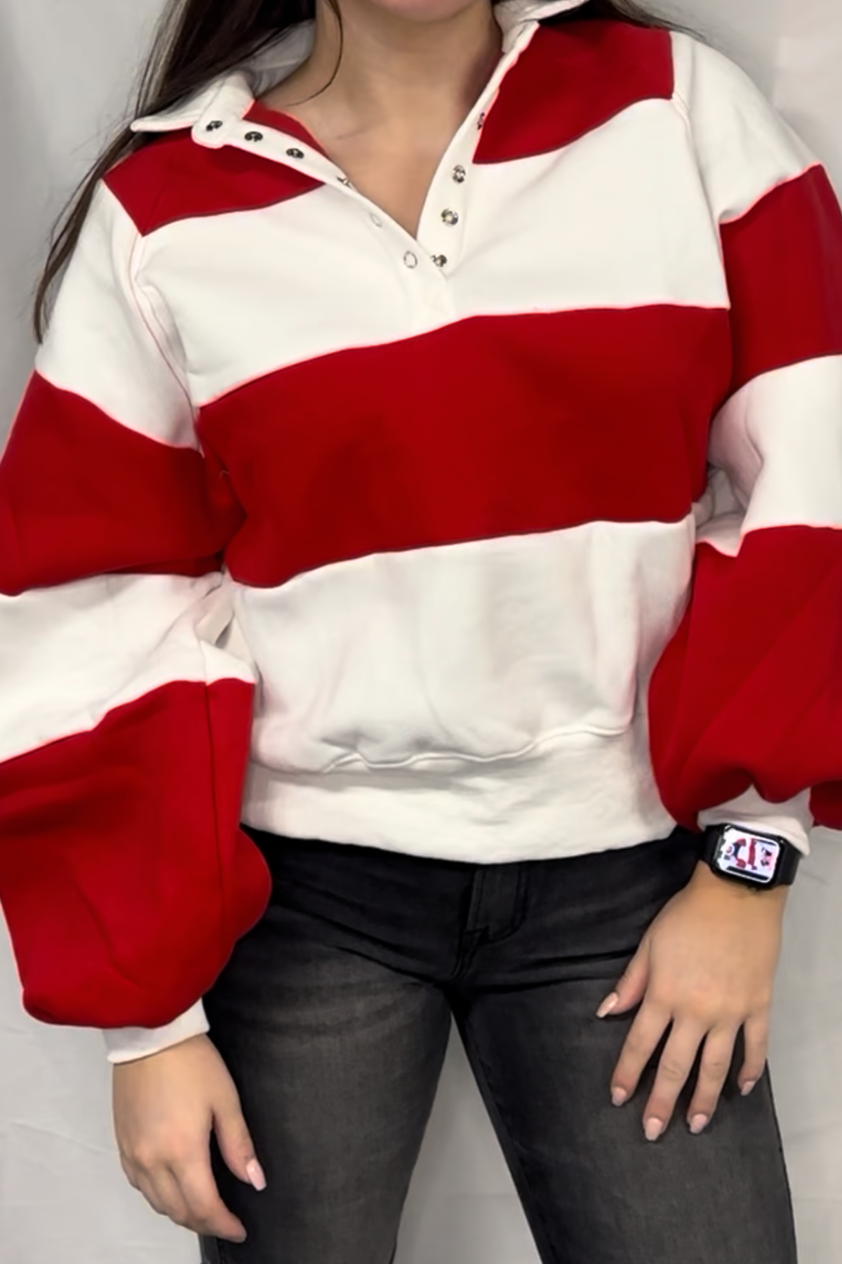 Everly Striped Pullover