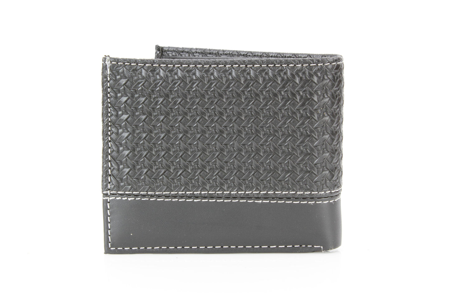 Vegan Braided Wallet with Plain Strip VL 901