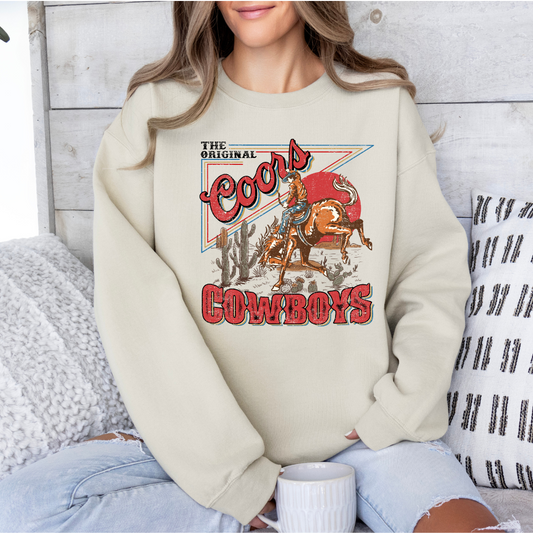 THE ORIGINAL COORS RODEO TSHIRT/CREWNECK