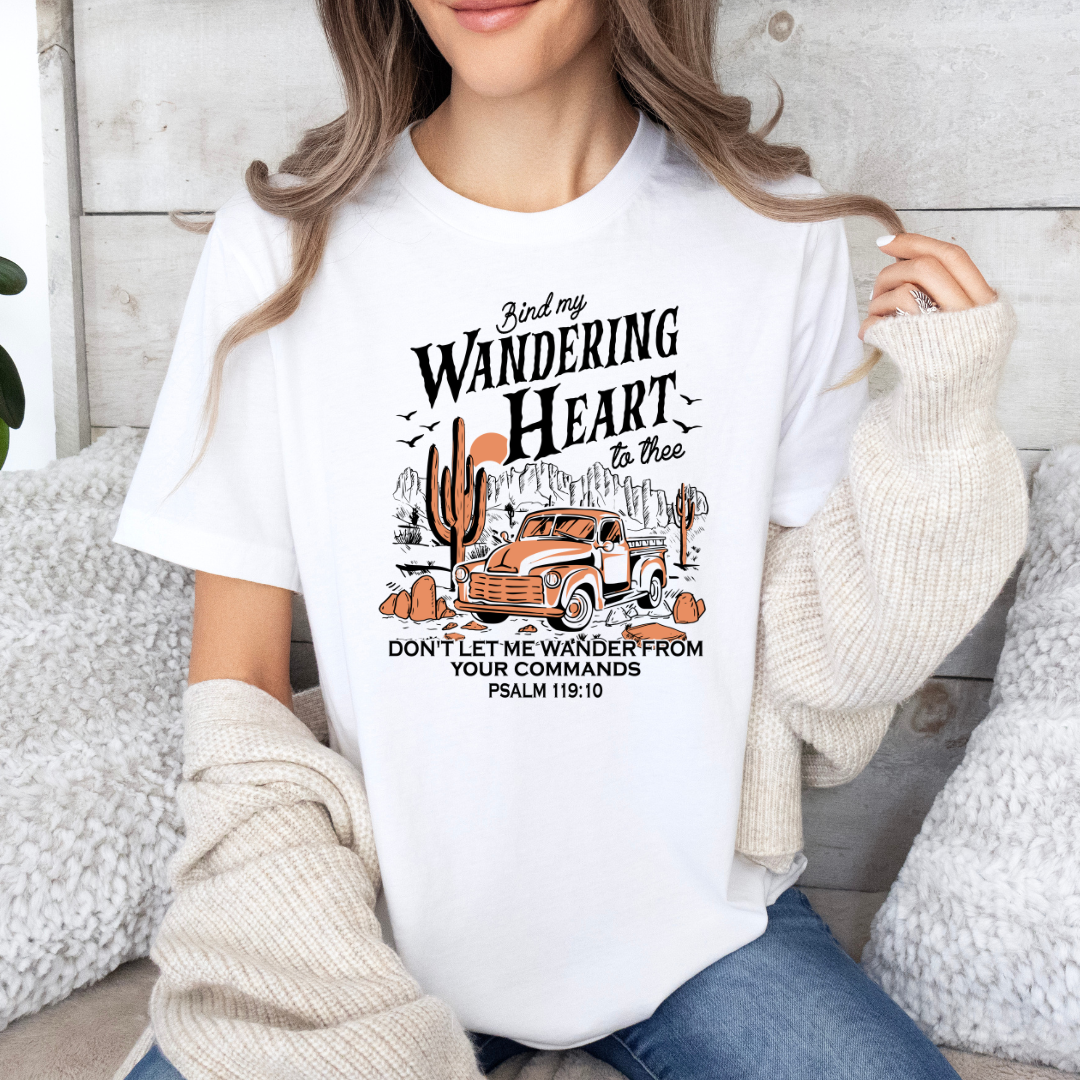 WANDERING HEART TSHIRT /CREWNECK