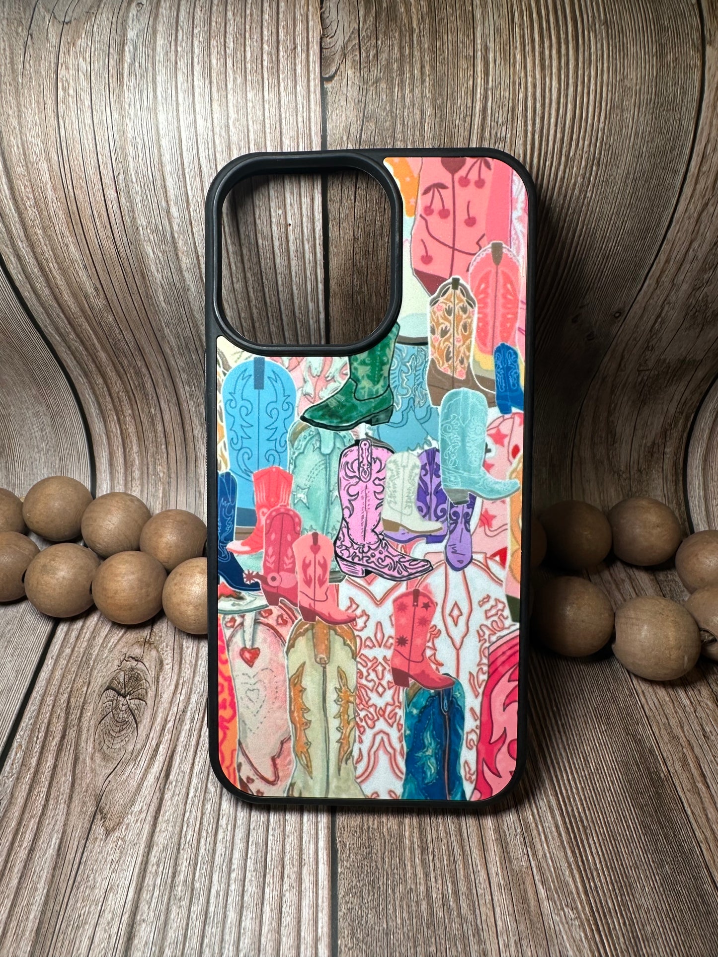 western chic coquette pressed phone case *6OPTIONS *15SIZES