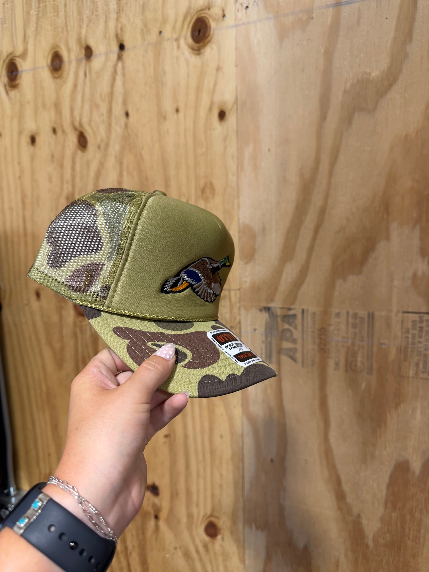 Mallard Duck Camo Foam Hat