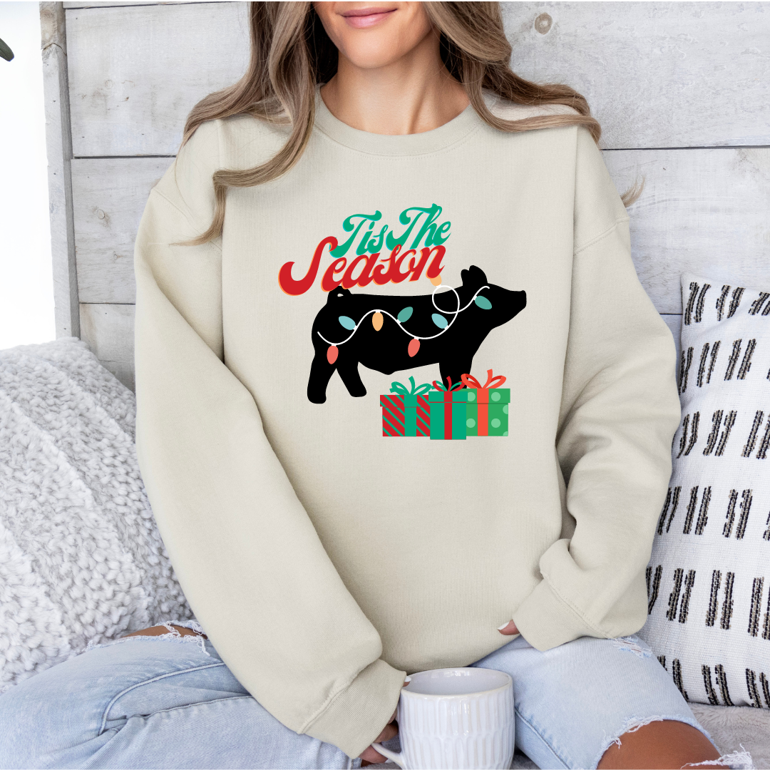 TIS THE SEASON - LIVESTOCK CREWNECK *5SPECIES