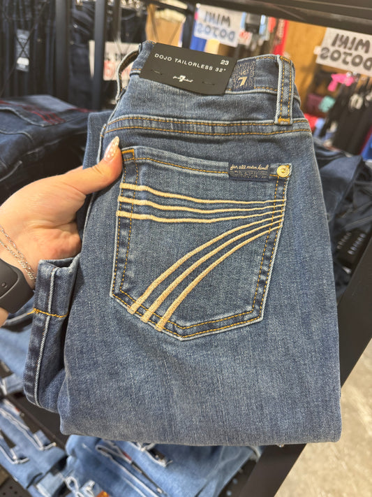 7 FOR ALL MANKIND DOJO JEANS - 3NU - TAILORLESS