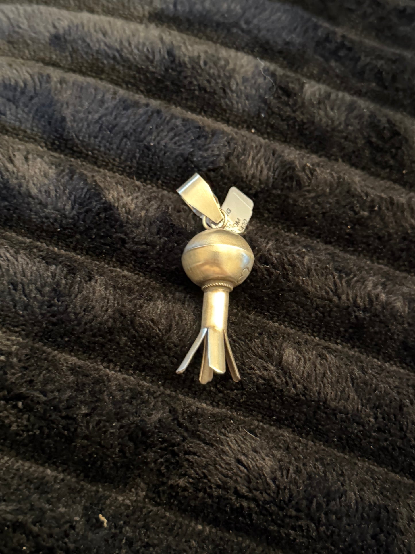 Navajo Handmade Silver Pendant - Monica Smith