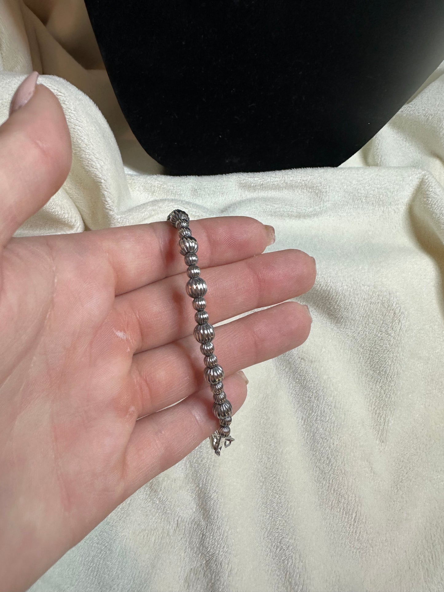 3-6mm corrugated bracelet